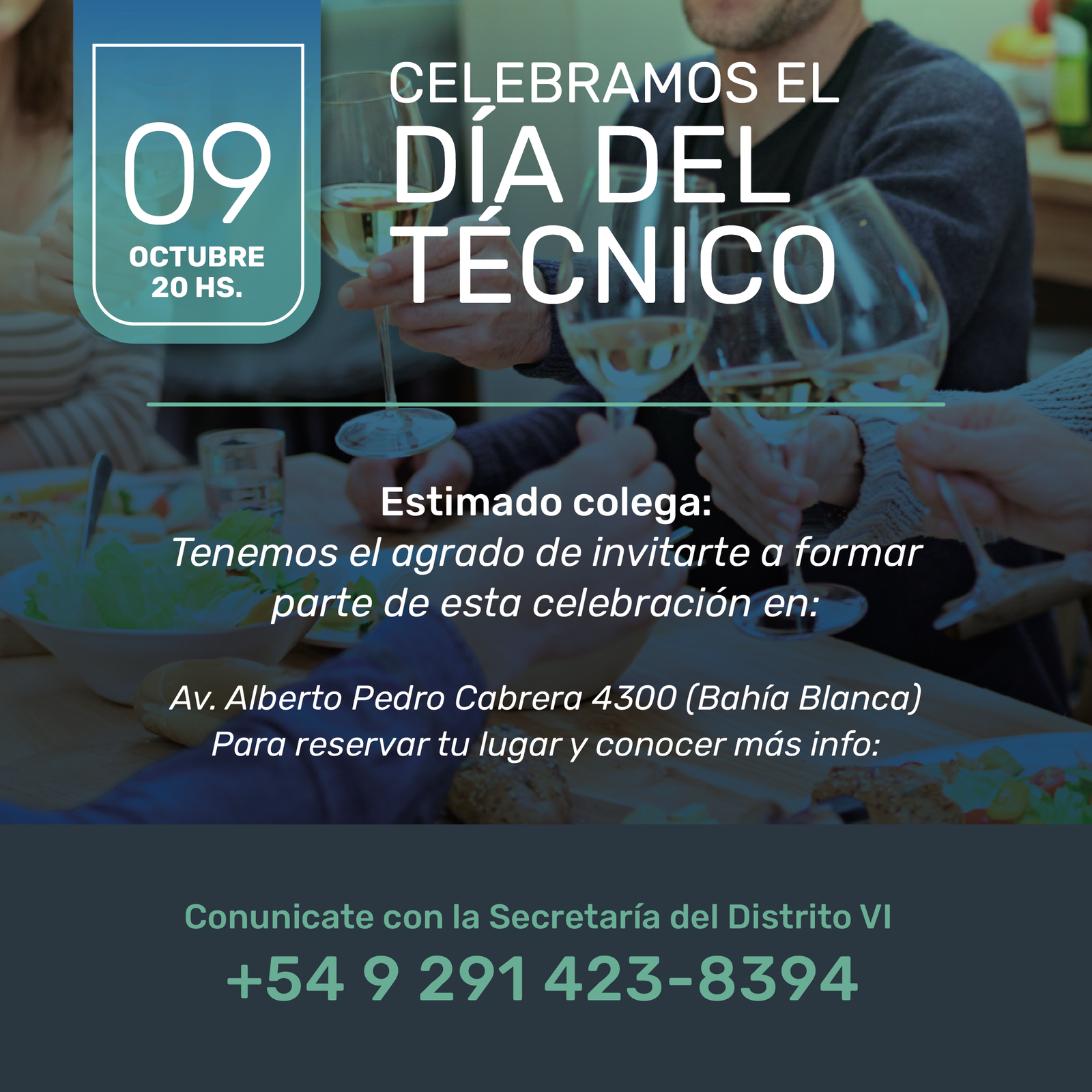 Alerta contra estafas - Colegio de Técnicos D6