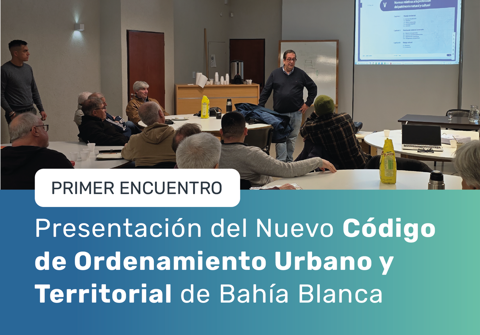 Primer mesa de diálogo COUT Bahía Blanca