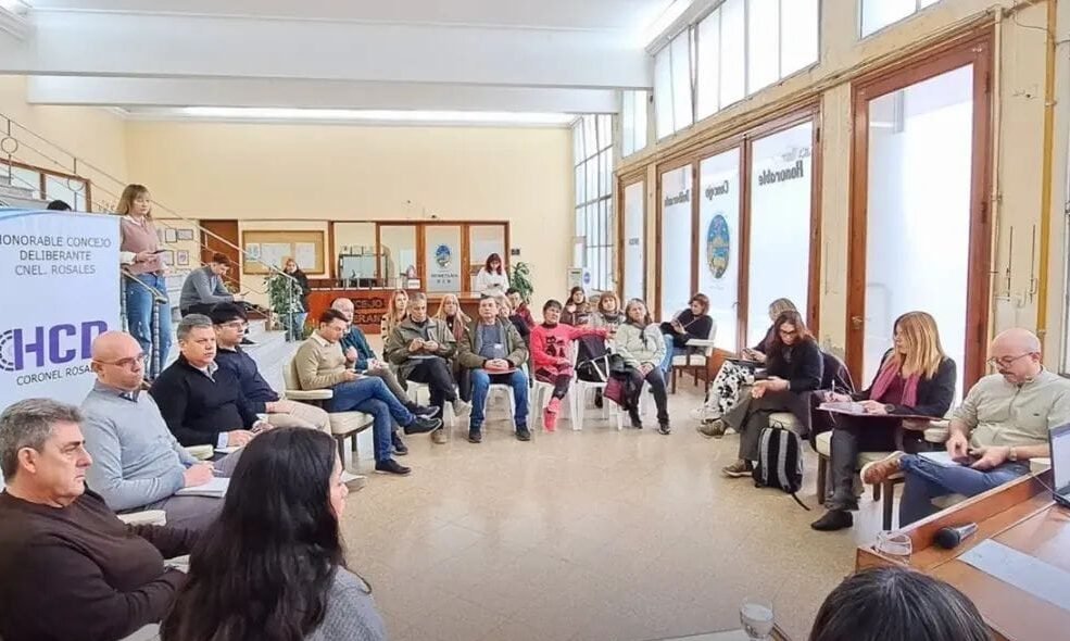 Participación del Distrito VI en la Mesa del Agua de Coronel Rosales